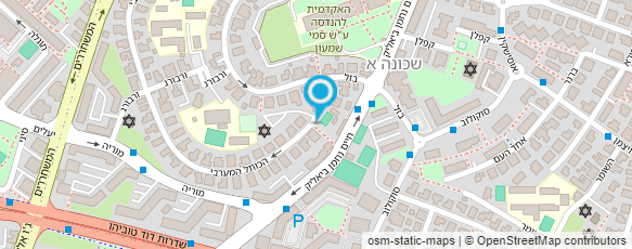 מפת הגעה אל גן מירי - שולה עופרים