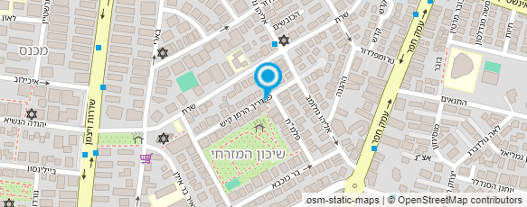 מפת הגעה אל דליה ודוד פוסטי