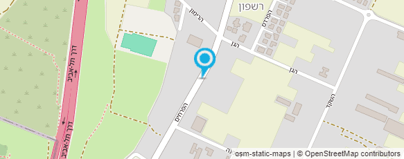 מפת הגעה אל כרכום עיצוב נוף בע"מ