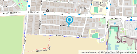 מפת הגעה אל שושנה עמית - ז'נס קוסמטיקס