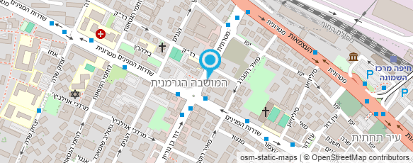 מפת הגעה אל האגודה למען החייל