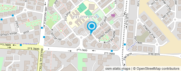 מפת הגעה אל אפרים קציר - גימנסיה