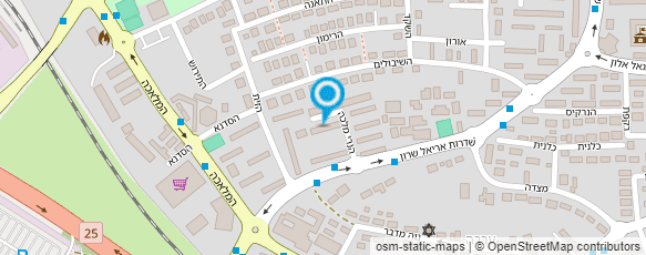 מפת הגעה אל מרכז האופטיקה