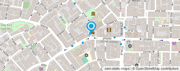 מפת הגעה אל ד"ר שטיינברג אריאל