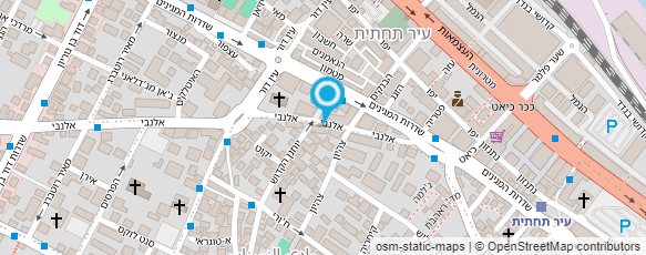 מפת הגעה אל חשמל אלנבי -אסחאק פואד