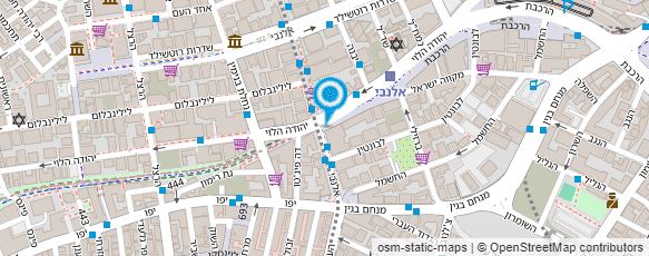 מפת הגעה אל "זהבי" האגודה לזכויות משפחות ברוכות ילדים