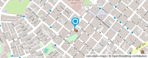 מפת הגעה אל הפקות קומבו עוזי כץ