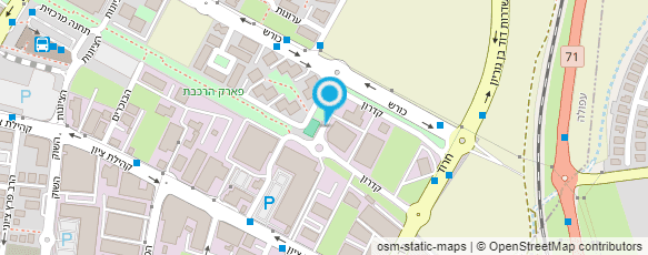 מפת הגעה אל אפיקי בטיחות וגהות  בע"מ