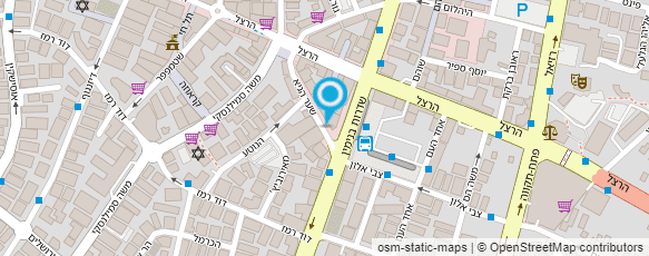 מפת הגעה אל ד"ר פייסחוב יוחנן