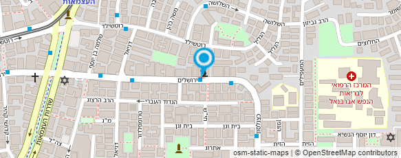 מפת הגעה אל ד"ר גזה לאוניד