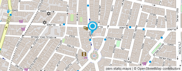 מפת הגעה אל נון סטופ מרקט