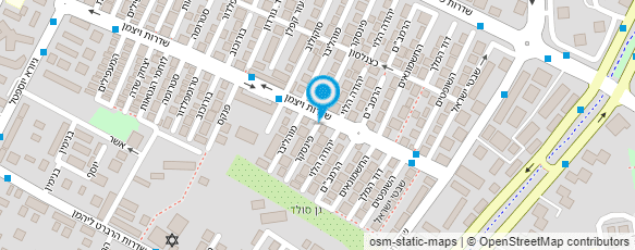 מפת הגעה אל אינסטלטור שרגא