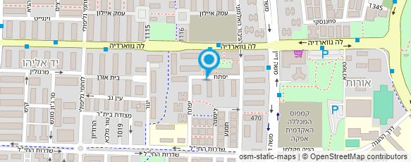 מפת הגעה אל פינגר פרוטקטור - רחל בר-אור