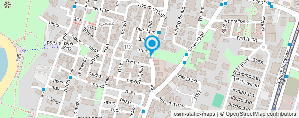 מפת הגעה אל מרכז הפול והחומוס