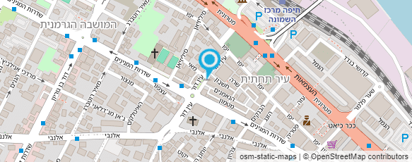 מפת הגעה אל י. פינקלשטיין ובנו