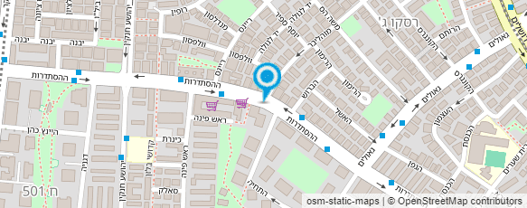 מפת הגעה אל ד"ר פישר משה