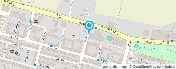 מפת הגעה אל בר-לב חטיבת ביניים