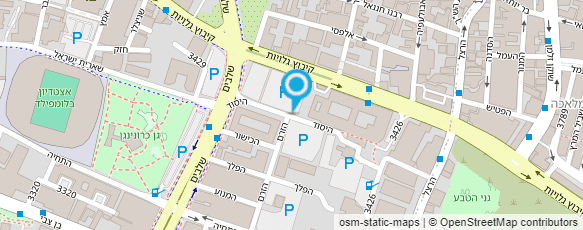 מפת הגעה אל נעלי פפאיה  - משרדי הנהלה