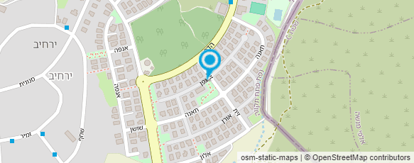 מפת הגעה אל ענבל - גן ילדים