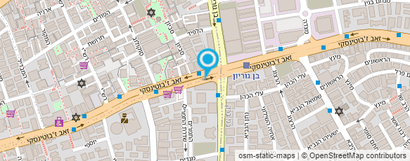 מפת הגעה אל "עמותת חיים" למען ילדים חולי סרטן בישראל