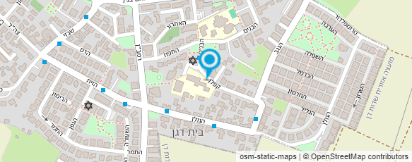 מפת הגעה אל רמב"ם בית ספר ממלכתי דתי