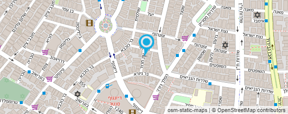 מפת הגעה אל בדרשי בני