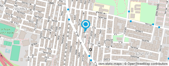 מפת הגעה אל בוסתנית - מועדונית