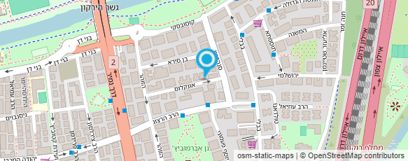 מפת הגעה אל גופר מוטי שגב