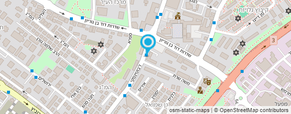 מפת הגעה אל מתפרת שולמית