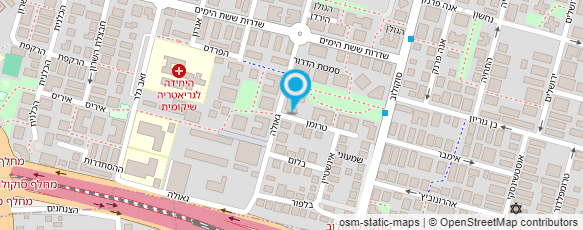 מפת הגעה אל אודי גבריאלי - פסיכודרמה