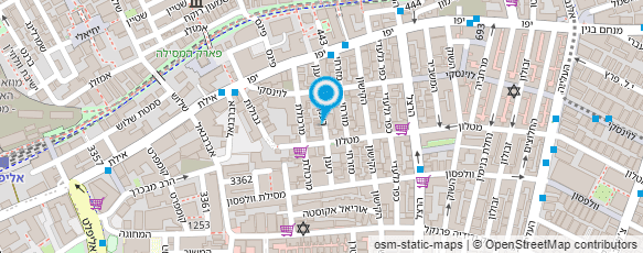 מפת הגעה אל אופנת דאמה DAMA