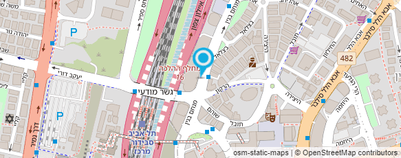 מפת הגעה אל עו"ד יוסף גיא מוסרי