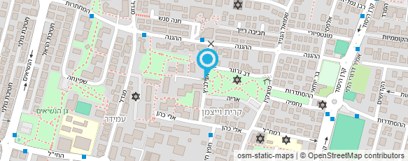 מפת הגעה אל חיבור המרכז להכשרת מטפלים בשיטת "הבריאה" בע"מ