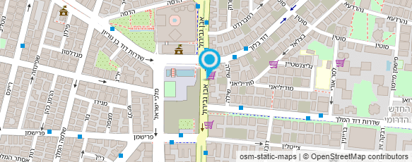 מפת הגעה אל עו"ד דויסקי שמואל