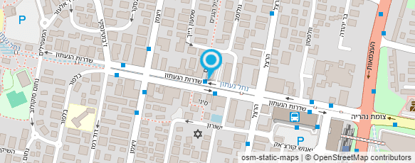 מפת הגעה אל ביניאשוילי - גבע משרד עו"ד