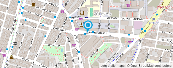 מפת הגעה אל המועדון הדיפלומטי