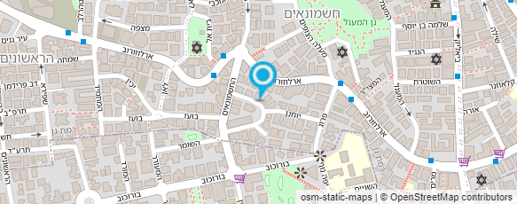 מפת הגעה אל מגה - טקס מסחר בע"מ