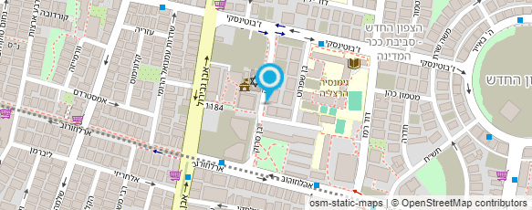 מפת הגעה אל הסתדרות המורים בישראל