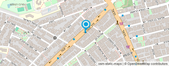 מפת הגעה אל לוינצקי מרינה - רוסית ואנגלית