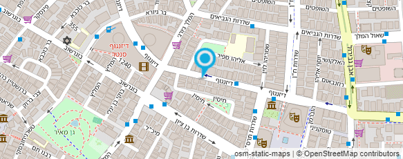 מפת הגעה אל בן אריה מיכל מפת הגעה אל בן אריה מיכל