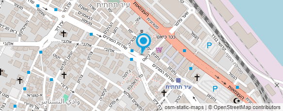 מפת הגעה אל לשכה לסיוע בתביעות קטנות