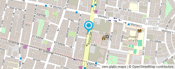 מפת הגעה אל אמיר בר-ניהול בנינים