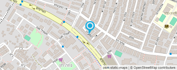 מפת הגעה אל עו"ד ורצברגר אופיר