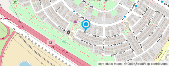 מפת הגעה אל אורלי אסרף אדריכלית ומעצבת-פנים