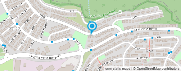 מפת הגעה אל בן שבת שמעון