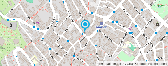 מפת הגעה אל מירב ואל קוסמטיקס