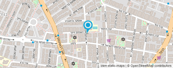 מפת הגעה אל בראבו ממתקים