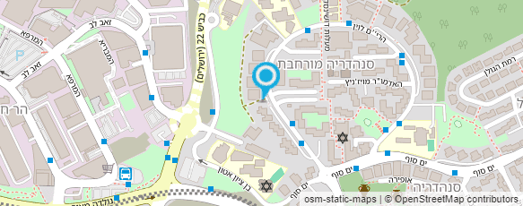 מפת הגעה אל מרכז תורני לחקר שאלות הזמן - עורה כבודי