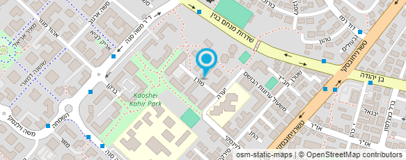 מפת הגעה אל מאיר סוניה