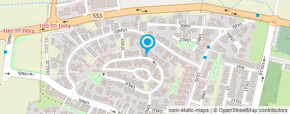 מפת הגעה אל יניב גינון פרגולות ודקים